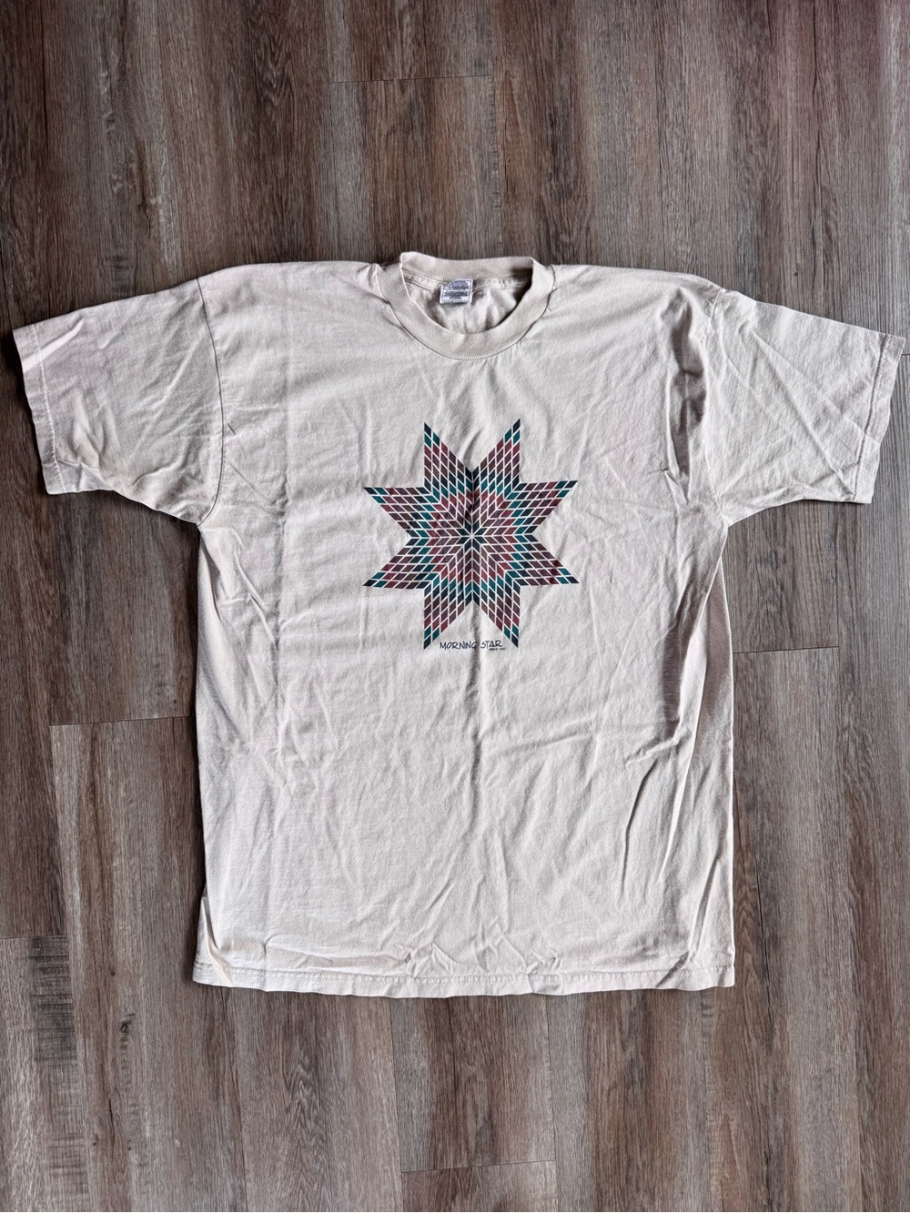 Vintage 1997 Morning Star Quilting T-Shirt - size XXLarge